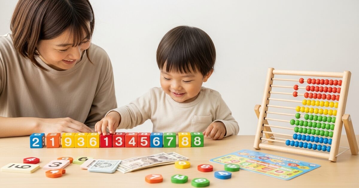 遊びながら数字に親しむ!幼児向け知育玩具で算数脳を育む秘訣