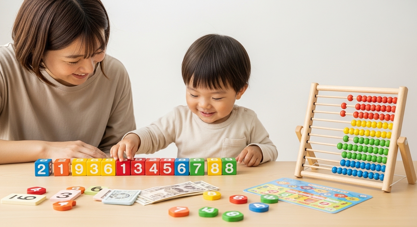 遊びながら数字に親しむ！幼児向け知育玩具で算数脳を育む秘訣
